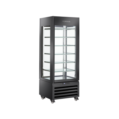 Βιτρίνα ζαχαροπλαστικής VFP 404SB κατάψυξη 440lt (μαύρο χρώμα)